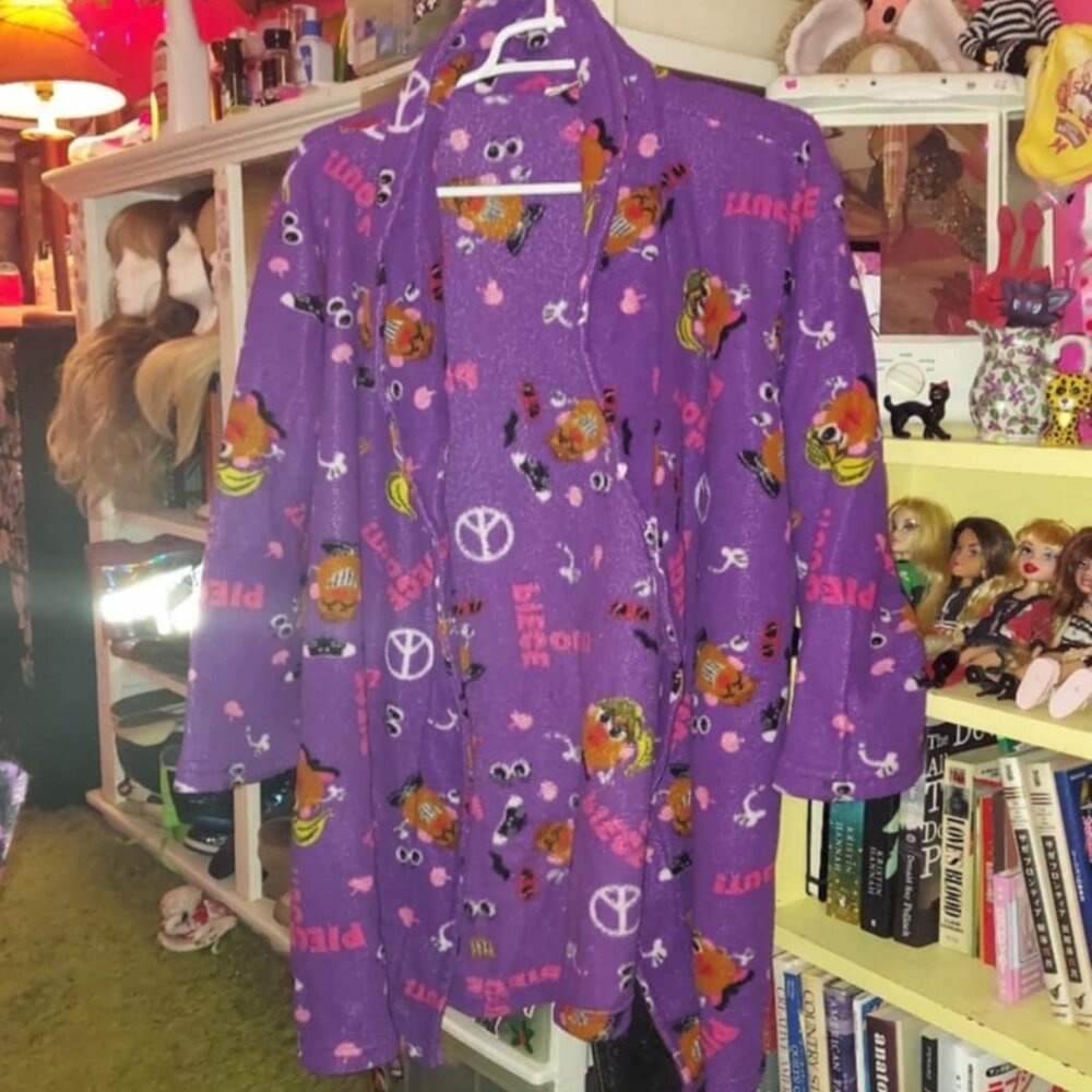 Purple Mr Potato Head Robe